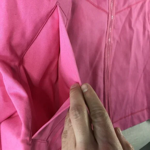 NWT. Nike Full Zip Pink Jacket Oversized Fit Womens Sizes New With Tags. Size XL - Picture 5 of 11